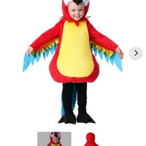 Colorful Parrot Kids Costume